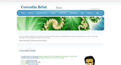 Desktop Screenshot of briat.info